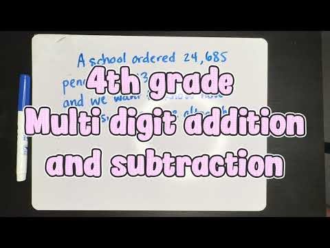 4th grade addition and subtraction, eureka math module 1 topic D