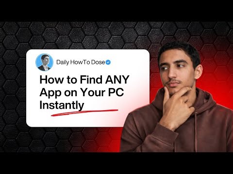 How to Find ANY App on Your PC Instantly (Windows & Mac) – Fast Tricks [2026 Guide]