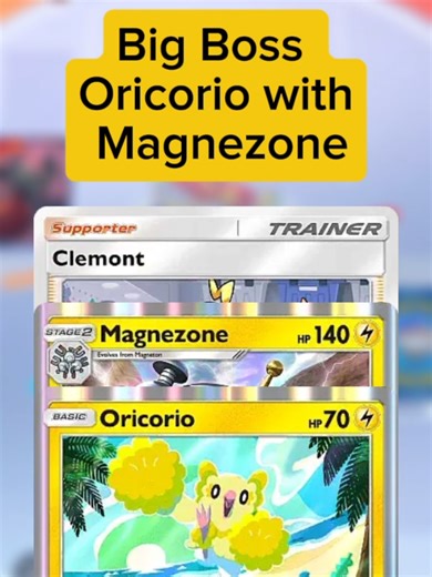 Oricorio y su rápida evolución en Magnezone