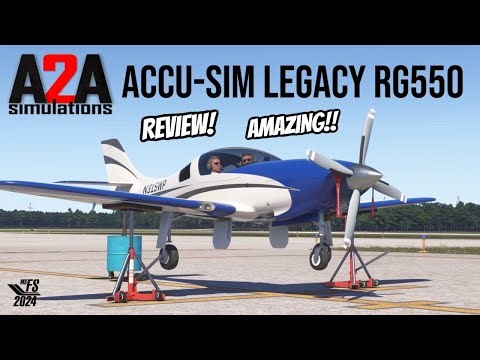 MSFS2024 | A2A Simulations Accu-Sim Legacy RG-550 Review and Showcase! Nvidia 4080S Ultra 4K
