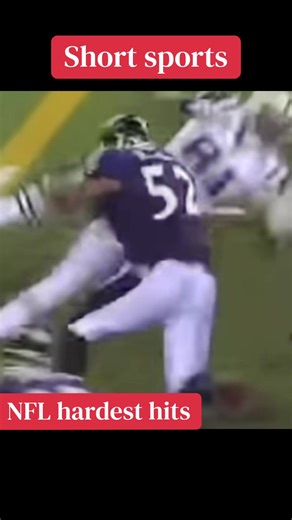 NFL hardest hits #nflfootball #raylewis #boomstick