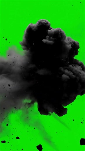 Dust & Smoke Explosion Green Screen FREE | VFX Stock Video