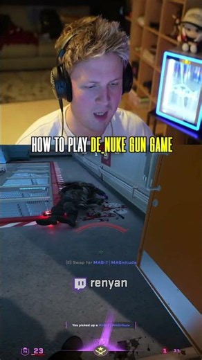 BRO IS JUST MAKING UP MINI-GAMES FOR HIMSELF... #counterstrike2 #cs2 #csgo