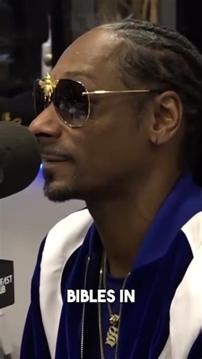 Snoop Dogg Admits He Used Hotel Bible Pages As Rolling Papers When Desperate In London