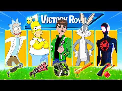 The *RANDOM* TV SHOW Boss Challenge in Fortnite!