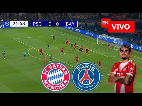 🔴 BAYERN MUNICH VS PSG EN VIVO / CHAMPIONS LEAGUE 2026 - SEMIFINAL LUIS DIAZ
