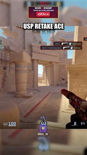 INSANE QUCIK USP RETAKE #cs2 #csgo #counterstrike2