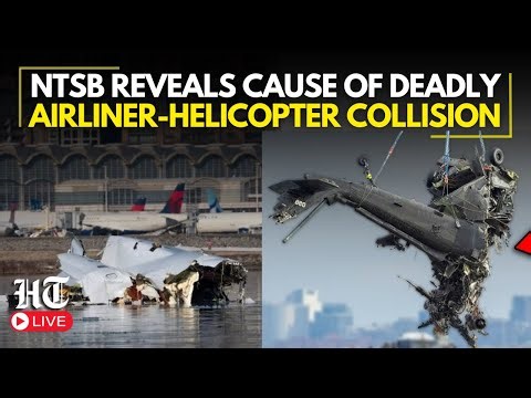DC Plane Crash News Live | NTSB Reveals Cause of Deadly Airliner-Helicopter Collision | DCA Crash