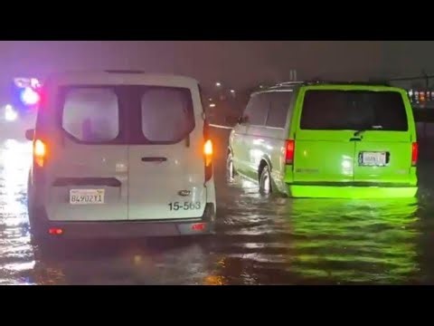 Rare "high risk" threat for flooding in Southern California, NOAA says