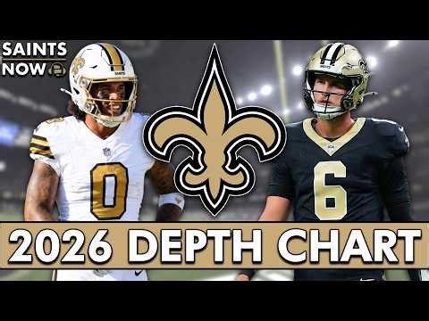 New Orleans Saints Depth Chart 2026 | Full Breakdown & Analysis After The NFL Draft & UDFA Signings