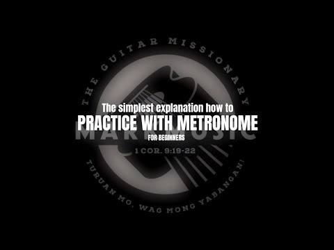 Tutorial how to Practice with metronome for beginners