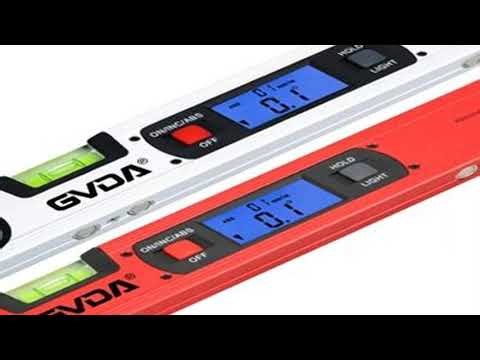 GVDA Digital Spirit level Bubble Magnetic Electric Level 360 degree Angle Finder Protractor