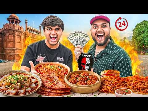 Aayush Sapra Surviving Level 1 to Level 5 SPICY Food CHALLENGE 🌶️🥵 & Win ₹10,000 😱