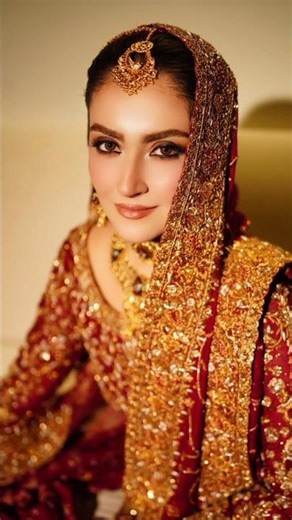 pakistani bridal look | hiba bukhari ✨🌙 #hibabukhari #bridal