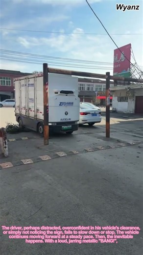 Why Do Trucks Crash into Height Limit Bars? | Real Footage