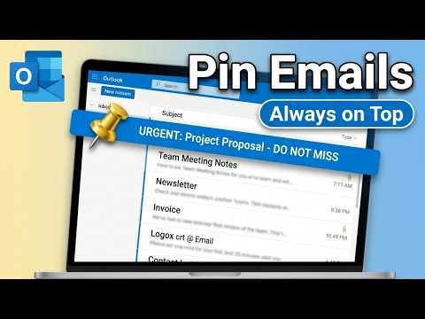 How to Pin Emails in Outlook (2026) — Quick & Easy