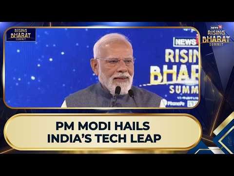 PM Modi Underscores India’s Tech Leap, AI Summit Success At News18 Rising Bharat 2026 | News18
