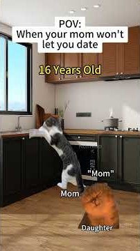 CAT MEMES🐱When your mom won't let you date #catmemes #memes #funnymemes #funny #foryou #relationship