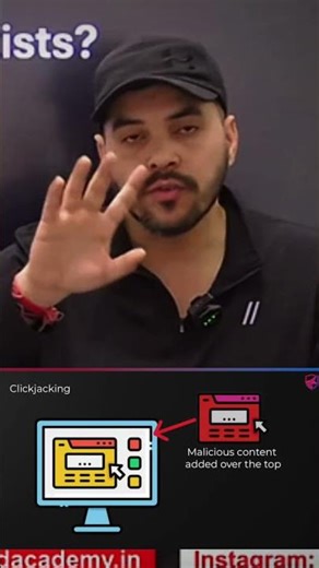 ⚠️Why Clickjacking Is Still a Big Cyber Security Threat #cybersecurity #cyber