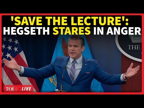 US Senate: ‘Save The Lecture’: Pete Hegseth Explodes, Turns Off Mic During Fiery Testimony