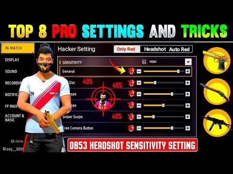 Free Fire Headshot Setting After Ob53 Update 2026⚡Best Sensitivity Settings ⚙️| Sensitivity Setting