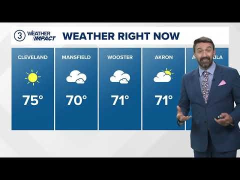Cleveland weather forecast: Warm, but stormy pattern this week