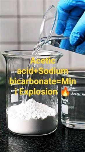 “Kitchen Volcano 🌋 Real Chemistry Explosion!”🔥🔥