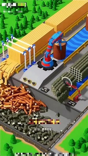 मशीनें इतनी तेज़ चलीं 😱 कि पूरी लकड़ी फैक्ट्री ढह गई!