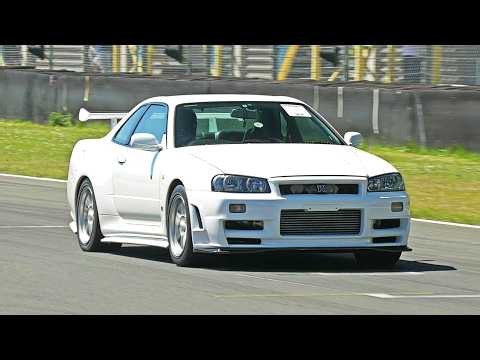 1000HP+ Nissan Skyline R34 GTR & R33 GTR - Turbo Sounds and Drag Races at Japfest 2026!