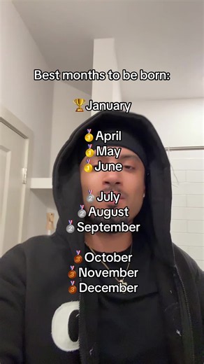 Best Months to Be Born: Ranked (January–December)