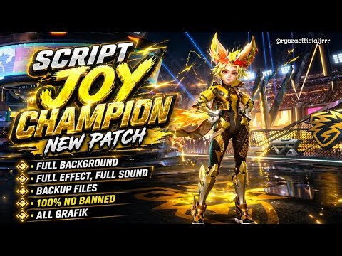 Script Skin Joy Champion - Onic PH No Password | Full Effect Voice | Patch Terbaru 