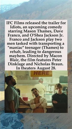 Idiots Trailer Mason Thames, Dave Franco & O'Shea Jackson Jr in Hilarious Joy Ride #IdiotsMovie