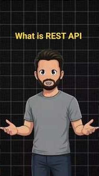 REST API Explained Simply | From Zero to Dev 💻 | Day 4 of Learning Backend #coding #shorts #restapi