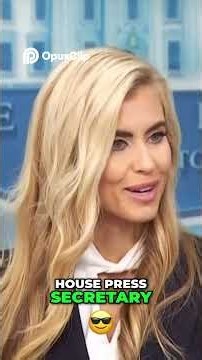 Katie Zachariah’s First Briefing Sparks White House Backlash mp4