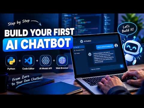 How to Build Your First AI Chatbot with Python (Step-by-Step Tutorial)