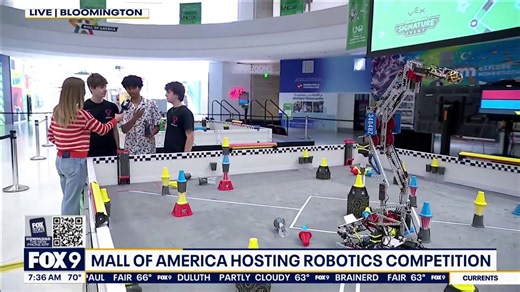 Mall of America hosts robotics competition | FOX 9 Minneapolis-St. Paul