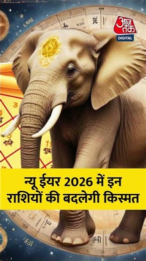 New Year 2026 में इन राशियों की बदलेगी किस्मत #shorts #newsyear2026 #GajkesariRajyog2026