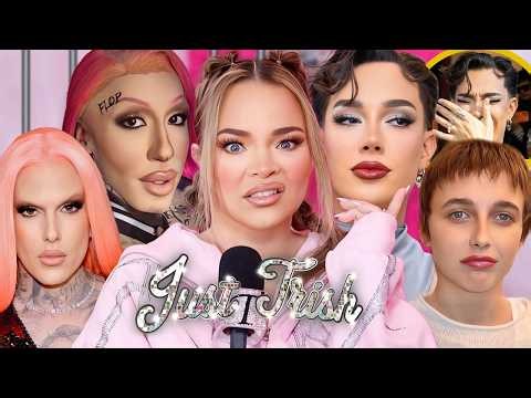 Jeffree Star Goes OFF on Kori King + Emma Chamberlain’s AWKWARD James Charles Reunion | Just Trish