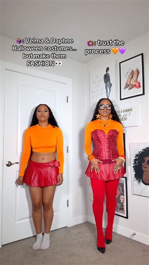 This or That: How to elevate your Velma & Daphne from Scooby Doo Halloween Costumes 🧡💜