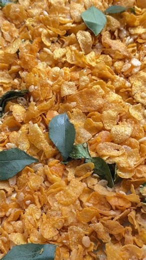 Salted Duck Egg Yolk, Corn Flakes, and Rice Krispie Snacks