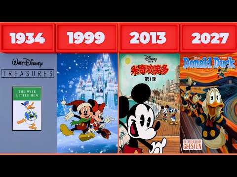 From 1934 to 2026: The Ultimate Donald Duck Screen Timeline
