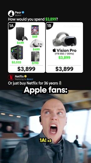 Apple Vision Pro Or a Whole Setup 🍎😂
