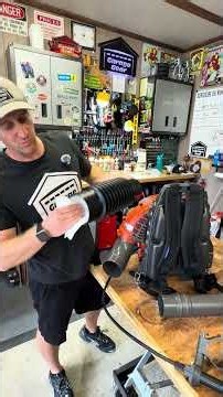 How to Assemble a Husqvarna 360BT Backpack Leaf Blower from Lowe’s