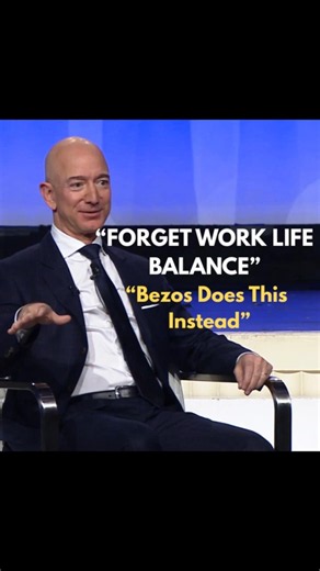 "Jeff Bezos doesn't believe in work life balance—here's what he does instead"#shorts@Superblockshq