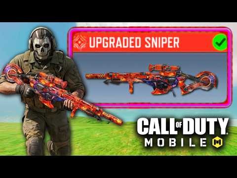 FIRST TIME using NEW UPGRADED SNIPER in COD MOBILE 🤯