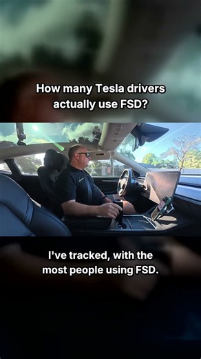 I Counted Teslas. Only a Third Were Using FSD