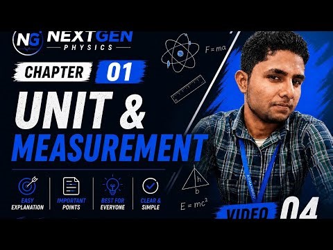 Units & Measurement 04✅ Finding relation between physical quantities✅ Converting one system of units