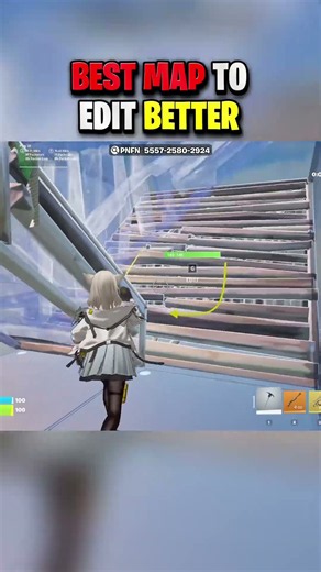 I found the BEST Practice to improve in editing… 😈✅ #fortnite #shorts