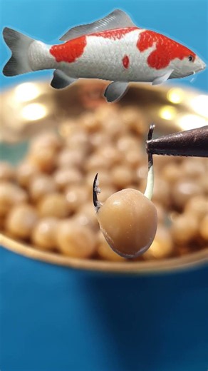 How to Rig a Pea Perfectly for Carp! 🎣✅ #shorts