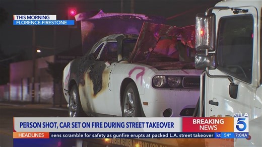 Los Angeles area street takeover violence continues with 2nd shooting in 24 hours